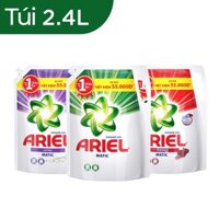 [GIẢM GIÁ SỐC] [HÀ NỘI] Ariel Matic nước giặt Túi 2.4KG