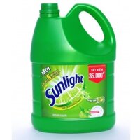 [GIẢM GIÁ SỐC] Nước rửa chén Sunlight  trà xanh 3,8kg chai- sản phẩm không thể thiếu tỏng căn bếp gia đình Việt