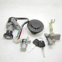 [Giảm giá sự kiện] JOG50 thế hệ 3 / 4 / 5 chất lượng cao ZR50 Yinlong QJ50QT-5 Khóa cửa điện Khóa nắp bình xăng