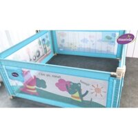 [giảm giá] Thanh chắn giường Mastela 1m8, hoạ tiết khủng long, 1 cánh