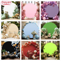 Giảm giá thanh lý Vỏ phông vòm tròn 6ft / 6.5ft / 7.2ft Máy chống nhăn có thể giặt được cho đám cưới sinh nhật cho bé