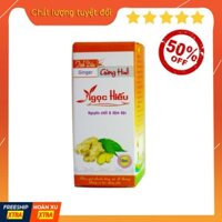 [Giảm Giá] Tinh Dầu Gừng - Ngọc Hiếu | 100% Thiên Nhiên Nguyên Chất | SX tại Việt Nam | Kiểm Nghiệm Y tế Việt Nam