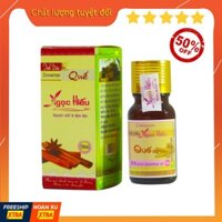 [Giảm Giá] Tinh Dầu Quế Nguyên Chất Nọc Hiếu (Cam Kết Nguyên Chất 100%) CTY Tinh Dầu Ngọc Hiếu TP.Huế (lọ 10ml)