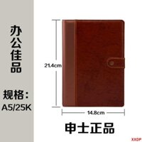 [Giảm giá trong thời gian có hạn] Sổ tay doanh nhân Văn phòng phẩm Da Khóa sáng tạo Notepad Sổ tay dày cổ điển