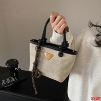 [Giảm giá trong thời gian có hạn] Túi đựng rau củ di động cổ điển dành cho nữ Phong cách thu đông Thời trang Hàn Quốc Túi Tote nhỏ phù hợp cho mọi trận đấu