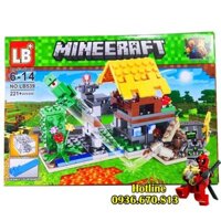 [GIẢM GIÁ]Bộ Lego Xếp Hình Mineecraft My World Nông Trại. Gồm 221 Chi Tiết. Lego Ninjago Lắp Ráp Đồ Chơi Cho Bé.
