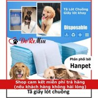 Giảm giáCTVD (1 bịch) tã giấy lót chuồng chó mèo (2 size) bỉm thú cưng dạng miếng