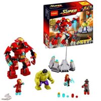 [GIẢM GIÁ]Lego super Heroes The Hulk Busster Smash. 248 Chi Tiết - Lego Lắp Ghép Đồ Chơi Cho Bé