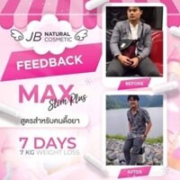 Giảm mỡ bụng, giảm cân Max Slim Plus 7 Day 7KG Weight Loss Thái Lan