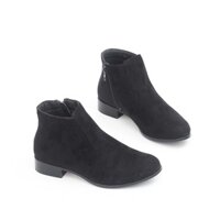 [Giảm ngay 23%] Giày Boot Da Lộn 2.5cm Cổ Thấp Nữ X415