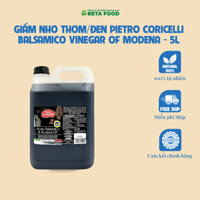 Giấm nho thơm/đen Pietro Coricelli Balsamico Vinegar of Modena  5L
