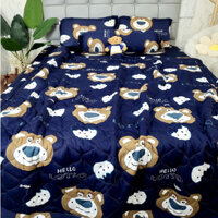 🛑GIẢM SỐC 50%🛑 Bộ Chăn Ga Gối Thun  Hàn Quốc Bền Đẹp, Thoáng Mát, Không Nhăn Xù Dễ Giặt_Ship Hỏa Tốc