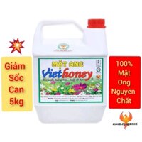 [Giảm Sốc] Mật ong Viethoney 5kg/can