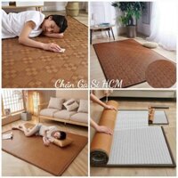 🌄GIẢM SỐC🌄 Nệm Chiếu Mây Lụa Phong Cách Nhật Bản, Nệm Mây Tự Nhiên Điều Hòa Nằm Thoáng Mát, Êm Ái