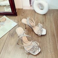 giảm sốc sandal nữ kiểu dáng nơ xinh phối đồ dành cho cac nàng