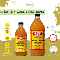 Giấm táo Bragg hữu cơ có giấm mẹ chai 473ml và 946ml Apple Cider Vinegar Giảm cân - Giảm Cholesterol