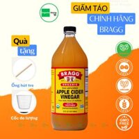 Giấm táo hữu cơ Bragg - Organic Apple Cider Vinegar - Mua 1 chai 946ml