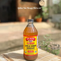 Giấm Táo Hữu cơ Bragg Organic Apple Cider Vinegar - 473ml giấm hữu cơ