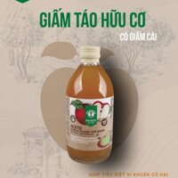 Giấm Táo Hữu Cơ Có Giấm Cái 500ml ProBios Organic Italian Apple Cider Vinegar With The Mother