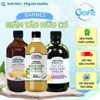 Giấm Táo Hữu Cơ Organic Apple Cider Vinegar BARNES Naturals 500ml/1L