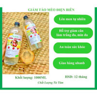 Giấm táo mèo điện biên 1000ml ( mường then food)