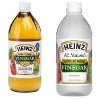 Giấm táo và giấm trắng hiệu Heinz 473ml