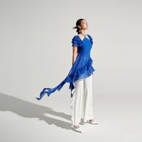 Giản Hạ Thuỷ áo dài tết hiện đại design by Sacson