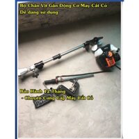 GIÀN LẮP CHÂN VỊT CHẠY THUYỀN GHE, Xoay 360 độ có tay ga vặn theo nấc tại phú yên