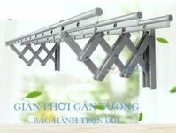 Giàn phơi đồ gắn tường NIKITA ( 1m50 )