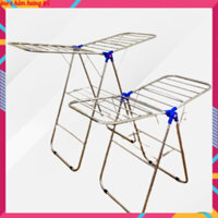 Giàn phơi quần áo chữ A inox cao cấp kiểu dáng Hàn Quốc (Cỡ bé)