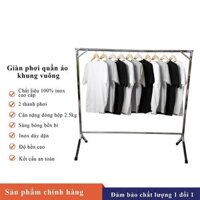 Giàn phơi quần áo đơn bằng inox cao cấp 150cm chính hãng GIATOT.shop GTS21