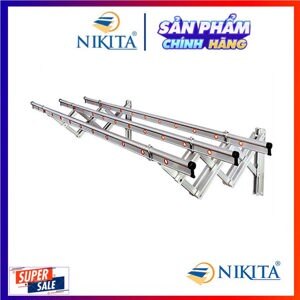 Giàn phơi quần áo gắn tường Nikita
