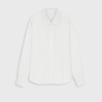 GIAN SAIGON - Áo sơ mi tay dài chất liệu bamboo - White Long Sleeve Shirt - Màu Trắng