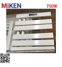 Giàn sấy khăn mặt khăn tắm màu trắng Miken 750W