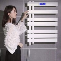 Giàn sấy khăn mặt, khăn tắm màu trắng CLM Miken DS801W