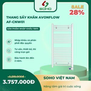 Giàn sấy khăn tắm bằng Điện Avonflow AF-CNW01
