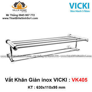 Giàn vắt khăn tắm Vicki VK405