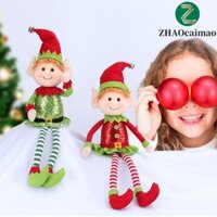 Giáng sinh Chân dài Búp bê Elf Quà tặng trẻ em lớn Đồ dùng năm mới