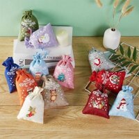 Giáng Sinh Mới Giả Túi Bố Ông Già Noel Đêm Giáng Sinh Túi Quà Tặng Bunch Kẹo Bao Bì Túi Vải