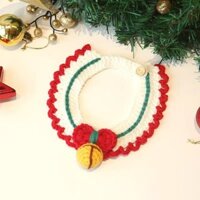 Giáng sinh Nai sừng tấm Vòng cổ thú cưng Chó mèo Trang trí năm mới