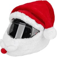 Giáng Sinh Ông Già Noel Xe Máy Mũ Bảo Hiểm, Giáng Sinh Mũ Bảo Hiểm Bao Ông Già Noel Xmas Mũ Phụ Kiện Trang Trí Cho Nam