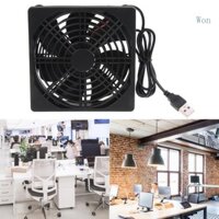 Giành được 120mm 5V USB Powered PC Router Quạt làm mát luồng không khí cho Modem Router
