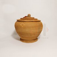 Giành tích / Ủ Ấm Trà Mây Đan Truyền thống phong cách mỹ thuật bóng