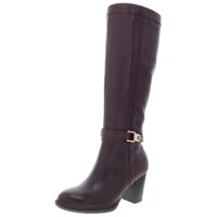 Giani Bernini Womens Rozario Leather Almond Toe Knee High Fashion Boots