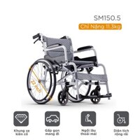 [GIAO 1H] Xe Lăn Cho Người Già Soma 105 Nặng 11.7KG – Xe Lăn Cao Cấp Siêu Nhẹ Gấp Gọn Bảo Hành 2 Năm Chính Hãng
