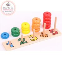 Giáo cụ Montessori - Bộ học số và lượng