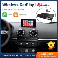 Giao diện tự động Apple CarPlay Android không dây cho Audi A3 2013-2018 với Mirror Link AirPlay Bluetooth Chức năng điều hướng Camera lùi Trình phát đa phương tiện