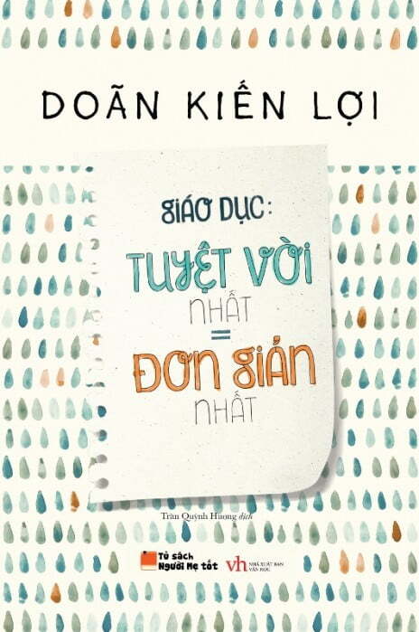 Giáo Dục: Tuyệt Vời Nhất = Đơn Giản Nhất