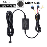 (Giao hàng 24 giờ) Cho 70Mai A200 Micro Usb Cáp Giám Sát Đỗ Xe Cho 70Mai 4K A200 A800S A500S D06 D07 D08 M300 Bộ Dây Cứng UP02 Cho DVR Ô Tô Màn Hình Đỗ Xe 24H