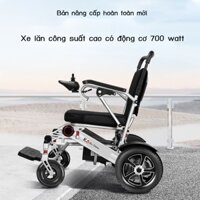 (Giao hàng 24 h)Xe lăn điện 700W xe lăn dành cho người già mẫu mới có thể gấp gọn tự động thông minh